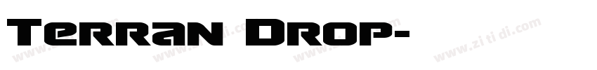 Terran Drop字体转换